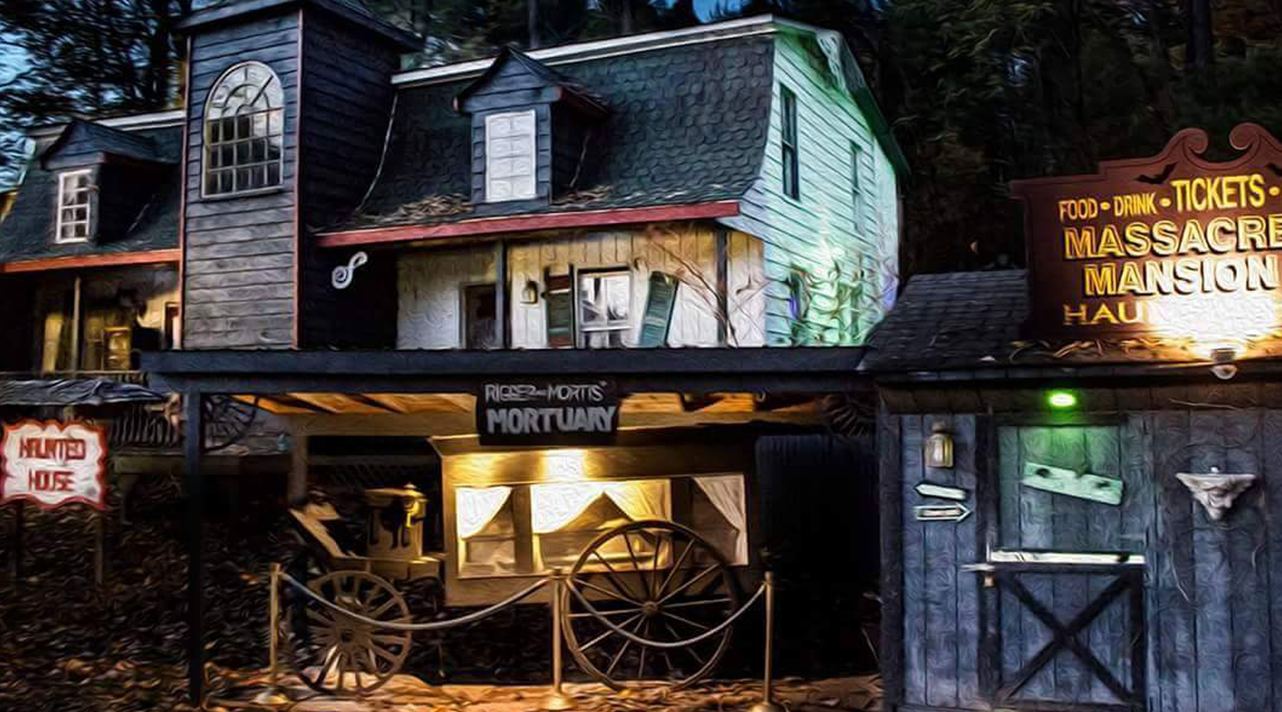 Blackthorne Resort - haunted house